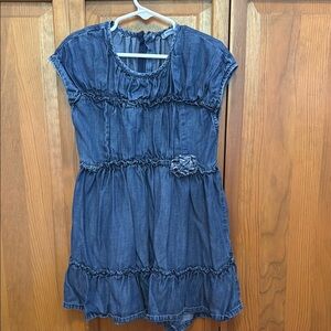 Blue Denim Kids Dress 5